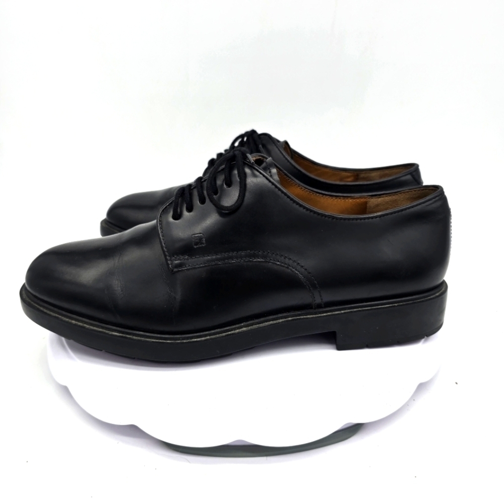 Fratelli Rosetti Shoe Size 40.5 Men's 7.5 Leather Oxfords Black